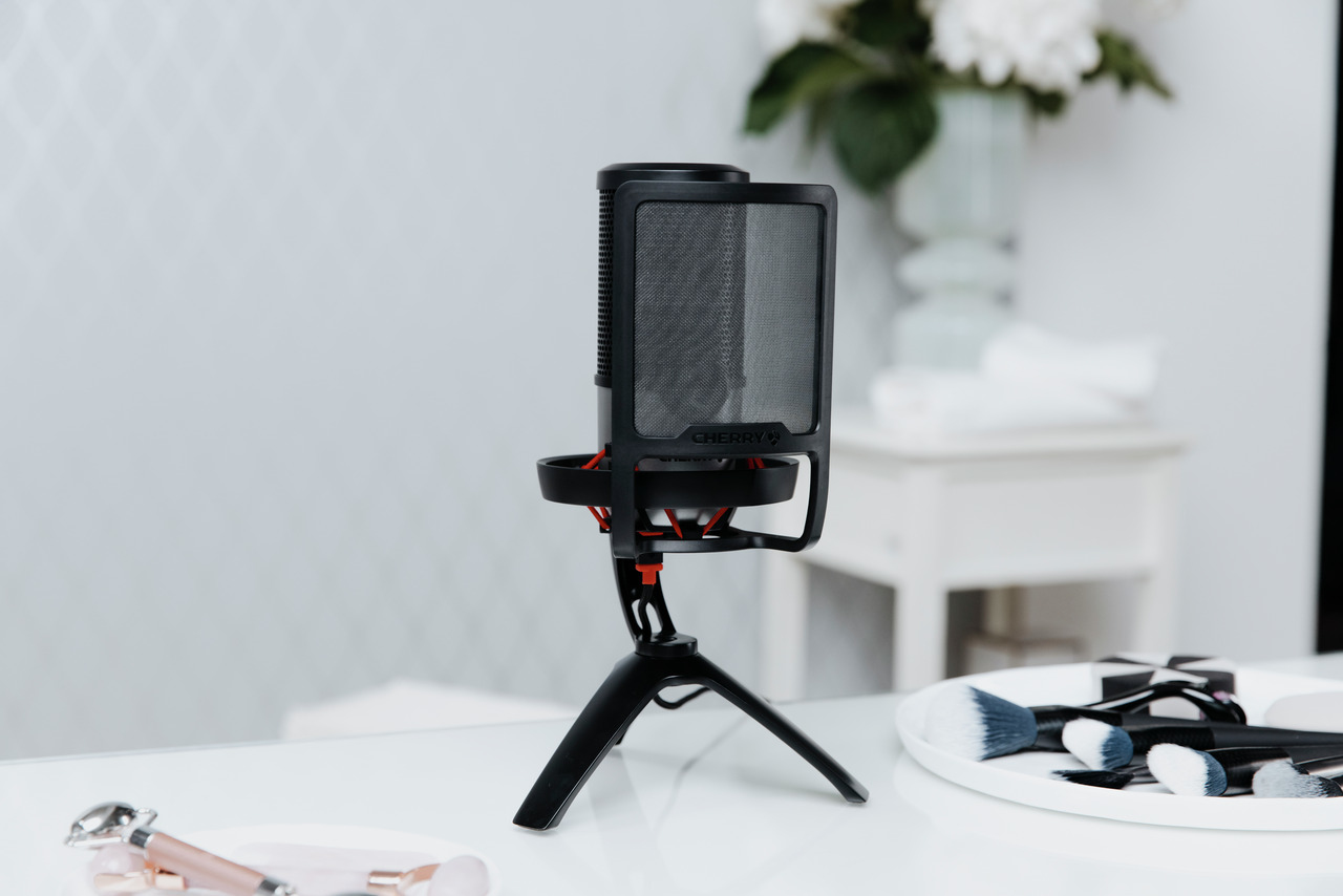 CHERRY zub um pop filter schutzfilter fuer um mikrofone sw PC-Zubehoer