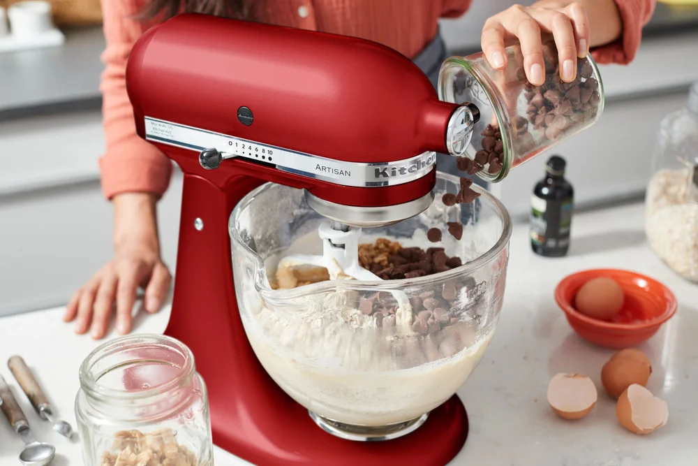 KitchenAid 5KSM175PSEER Artisan Empire Rot Kuechenmaschinen
