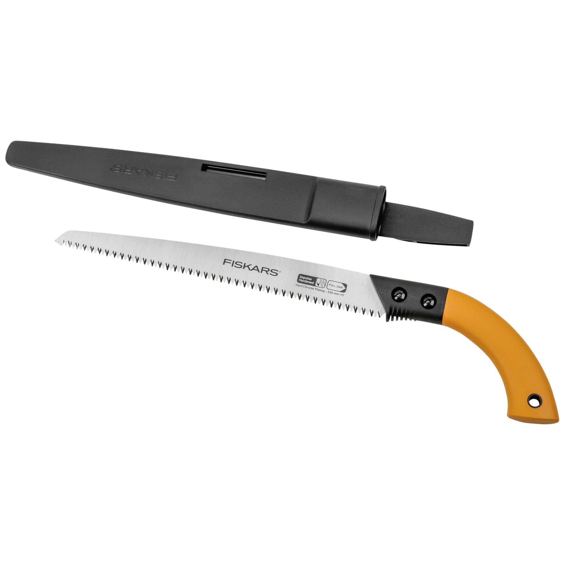Fiskars SW84 Handsaege mit feststehendem Blatt Aexte & Gartensaegen