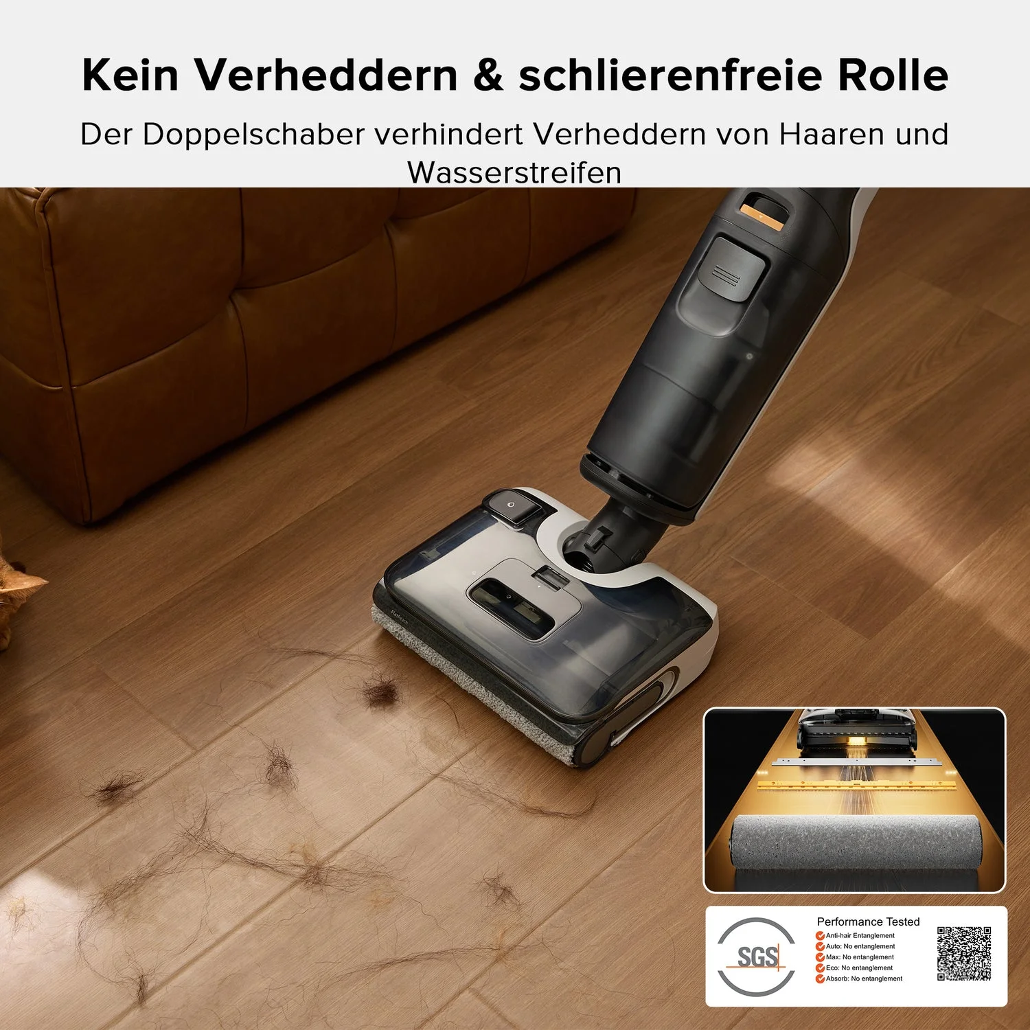 Roborock f25  nass  trockensauger  schwarz  Saugroboter