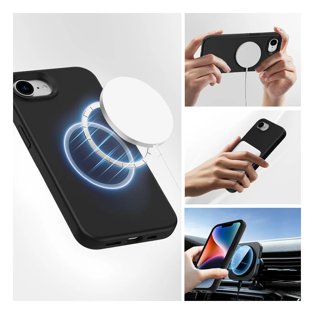 4SMARTS Silikon Case Cupertino fr Apple iPhone 16e Notebook & Tablet Zubehoer