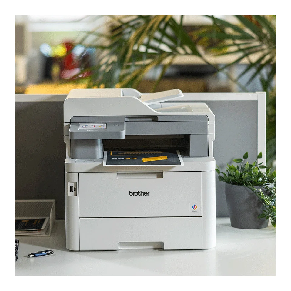Brother MFC L8390CDW Multifunktionsdrucker LED A4 600 x 2400 DPI 30 Seiten pro Minute WLAN Drucker & Scanner