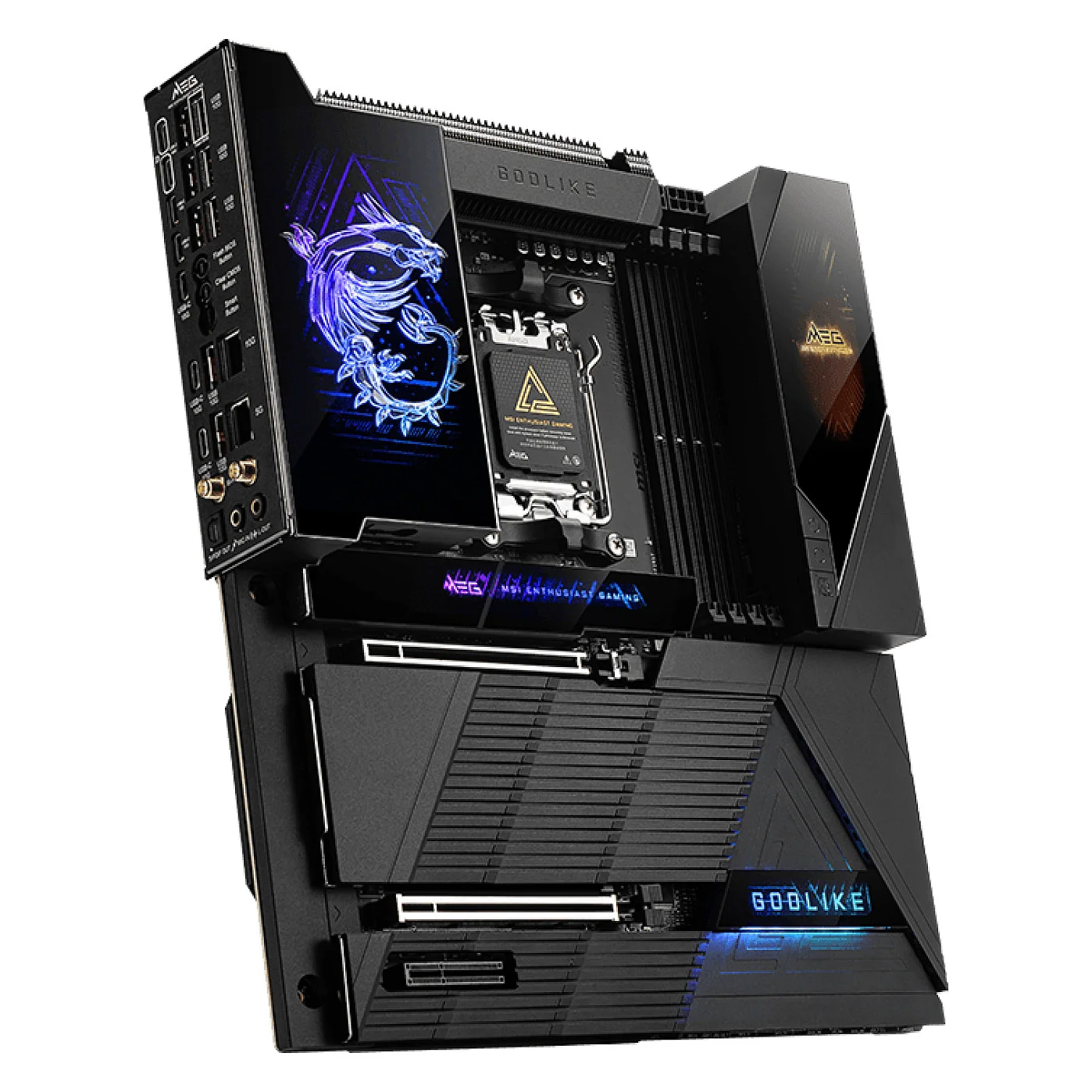 MSI MEG X870E GODLIKE Motherboard AMD X870E Sockel AM5 Erweitertes ATX PC-Zubehoer