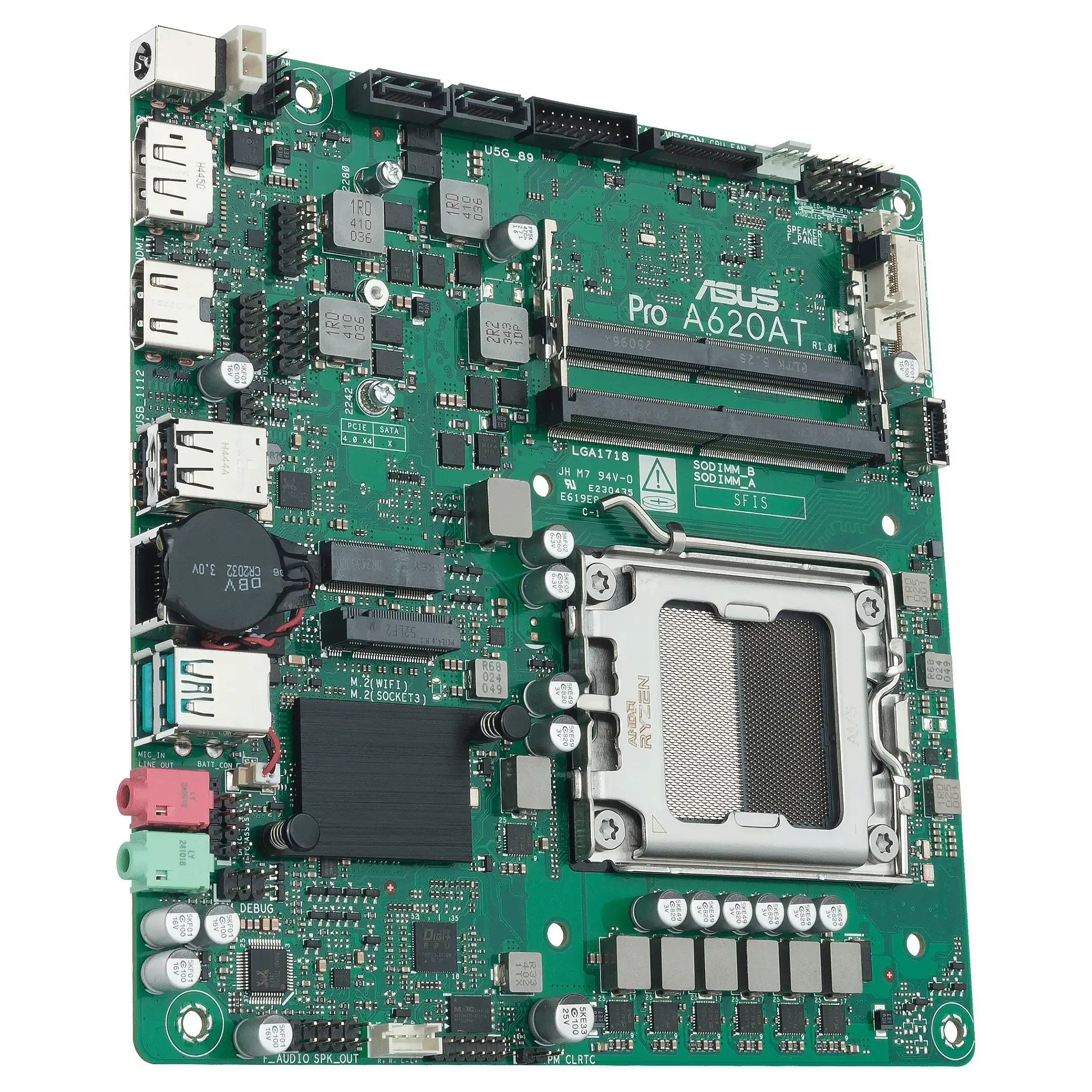 ASUS Pro A620AT CSM AMD A620A Sockel AM5 Thin Mini ITX PC-Komponenten