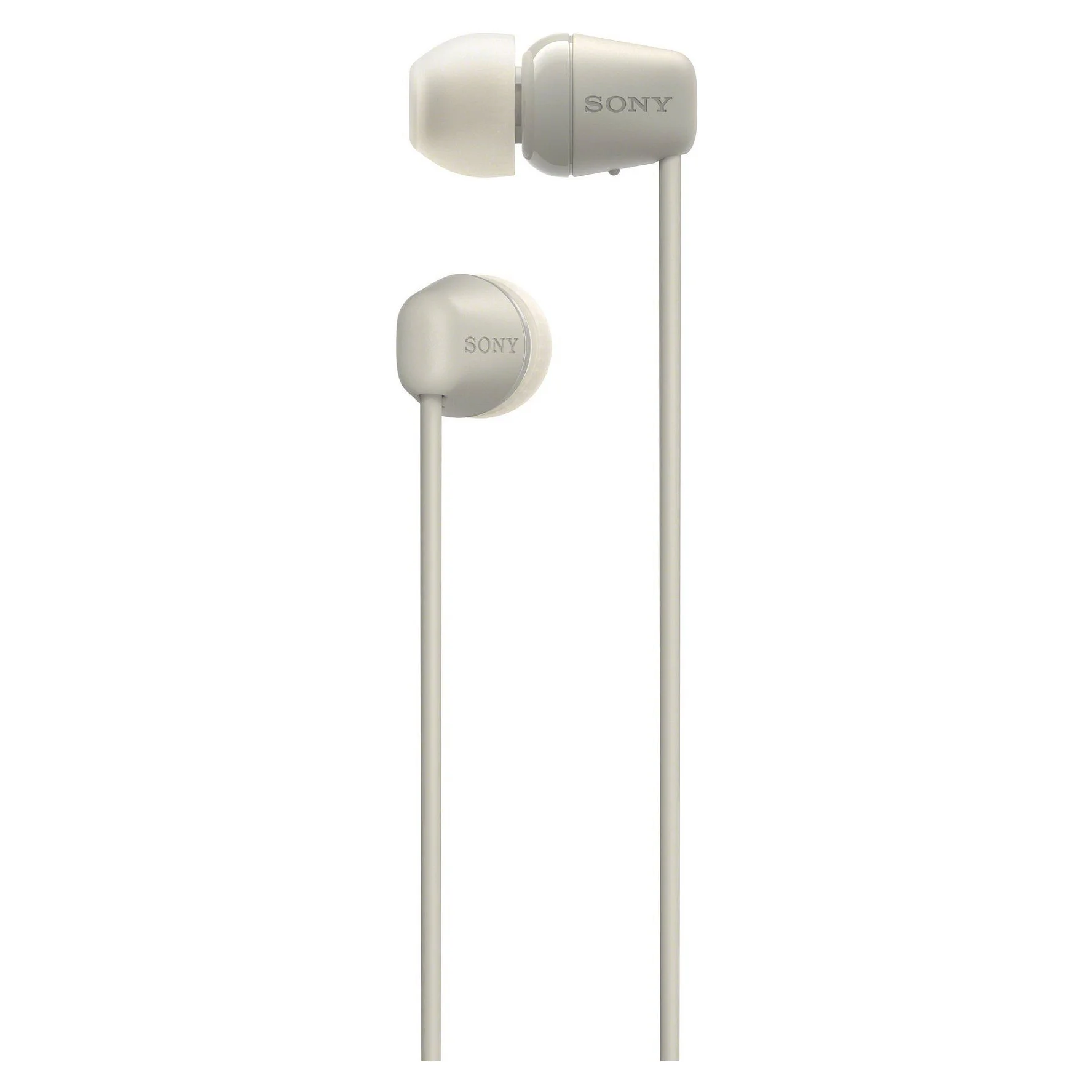 Sony WI C100 Kopfhoerer Kabellos im Ohr Anrufe Musik Bluetooth Beige Over-Ear