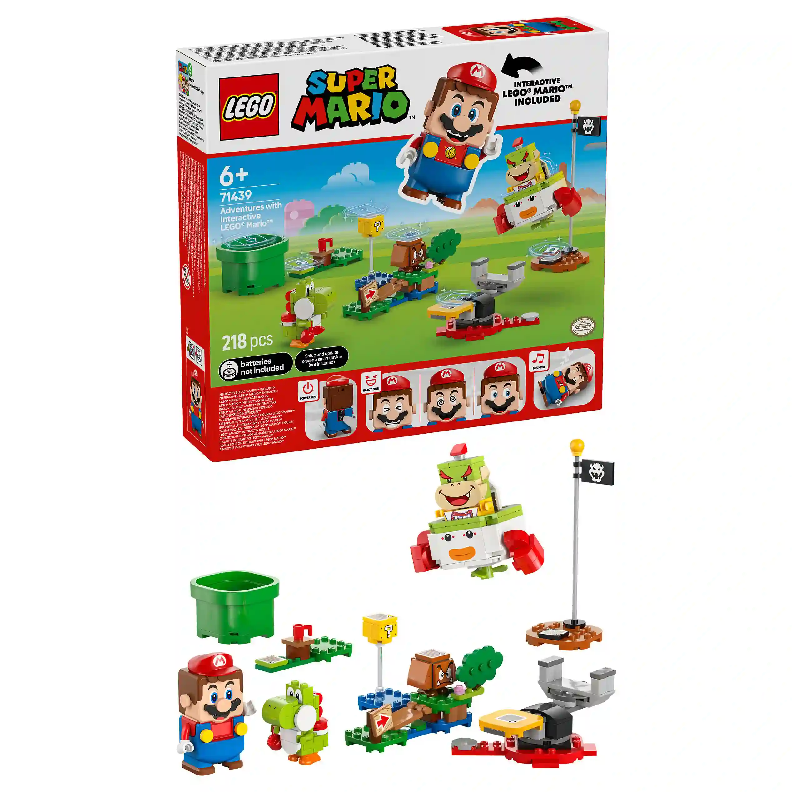 LEGO 71439 Super Mario Abenteuer mit dem interaktiven Mario Spielwaren