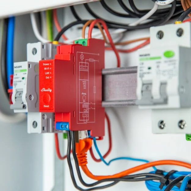 Shelly Relais ZollPro 1PMZoll WLAN LAN Max  16A 1 Kanal 1 Phase BT Messfunktion DIN Rail Smart Home Zubehoer