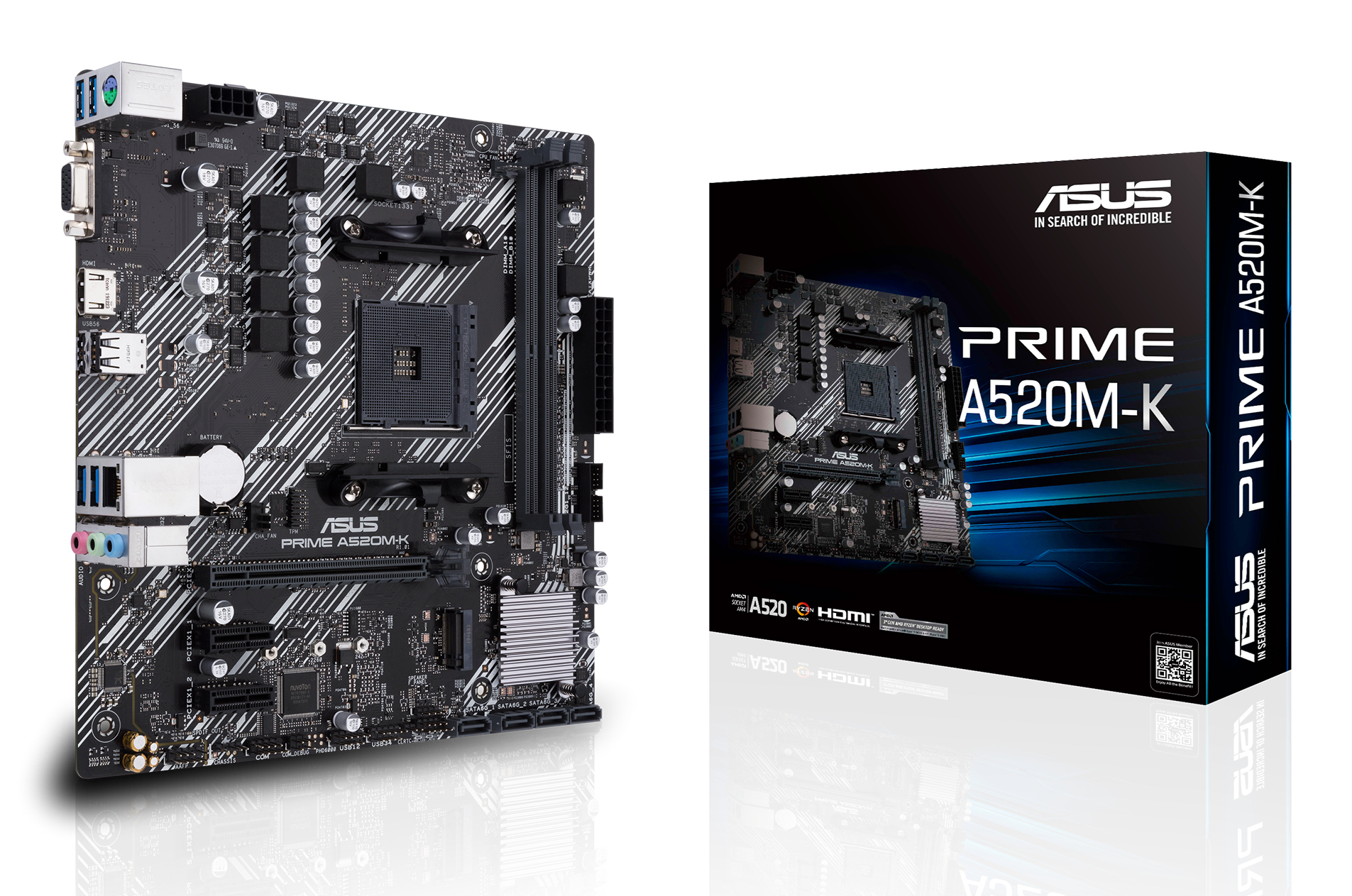 ASUS MB PRIME A520M K  AMD AM4 DDR4 mATX  PC-Zubehoer
