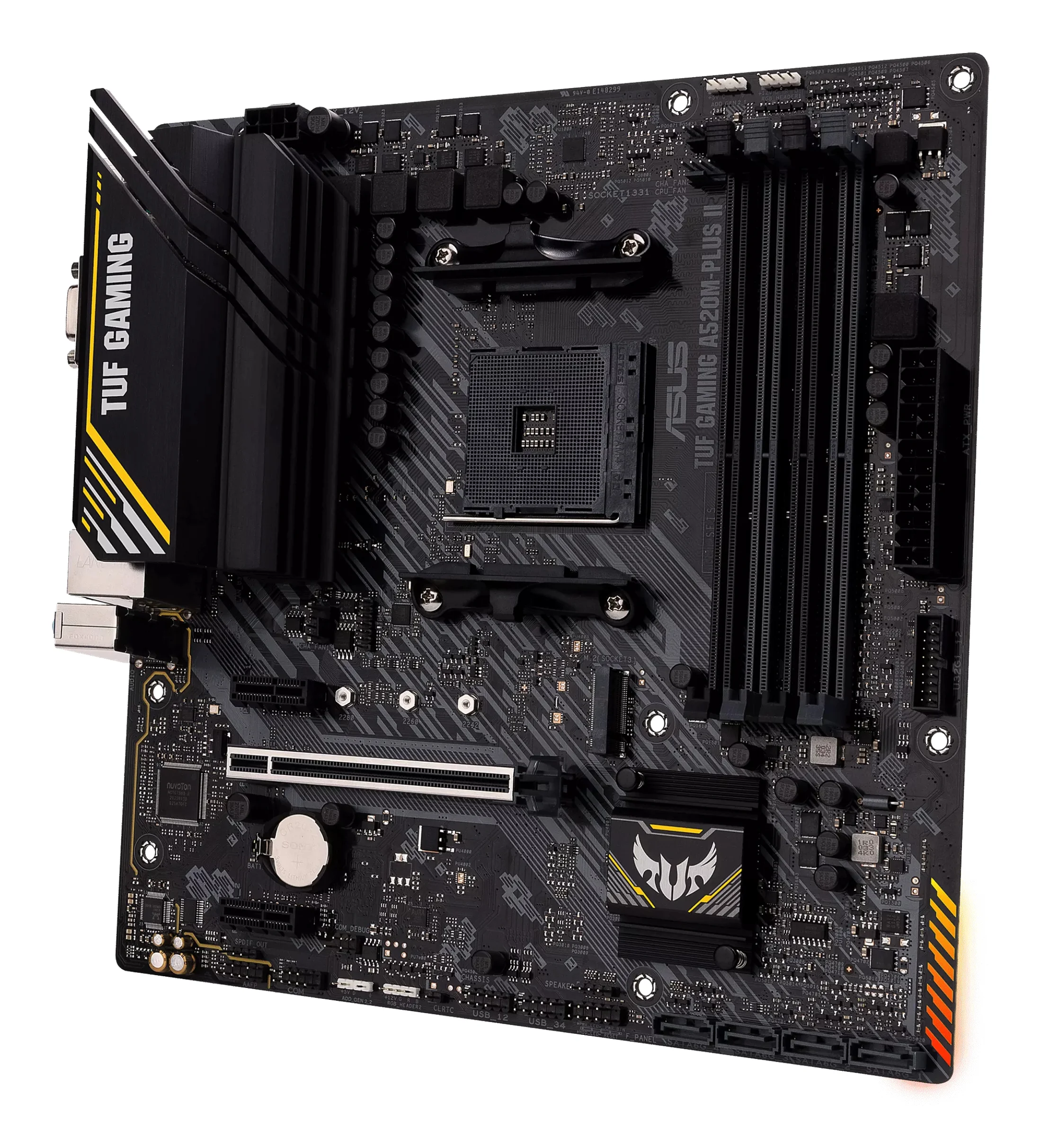 ASUS TUF GAMING A520M PLUS II AMD A520 Sockel AM4 micro ATX PC-Zubehoer