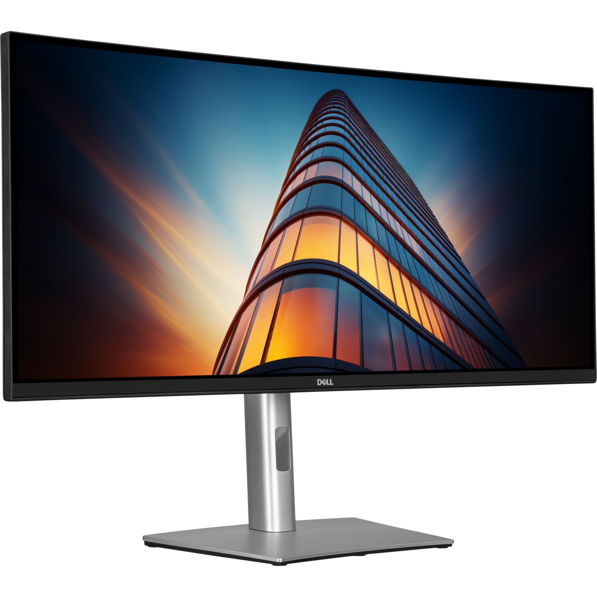 Dell 86 71cm 34Zoll  3440x1440   p3424web 21 9 curved wqhd ips 60hz 5ms hdmi dp rj45 webcam usb c vesa black silver Monitore