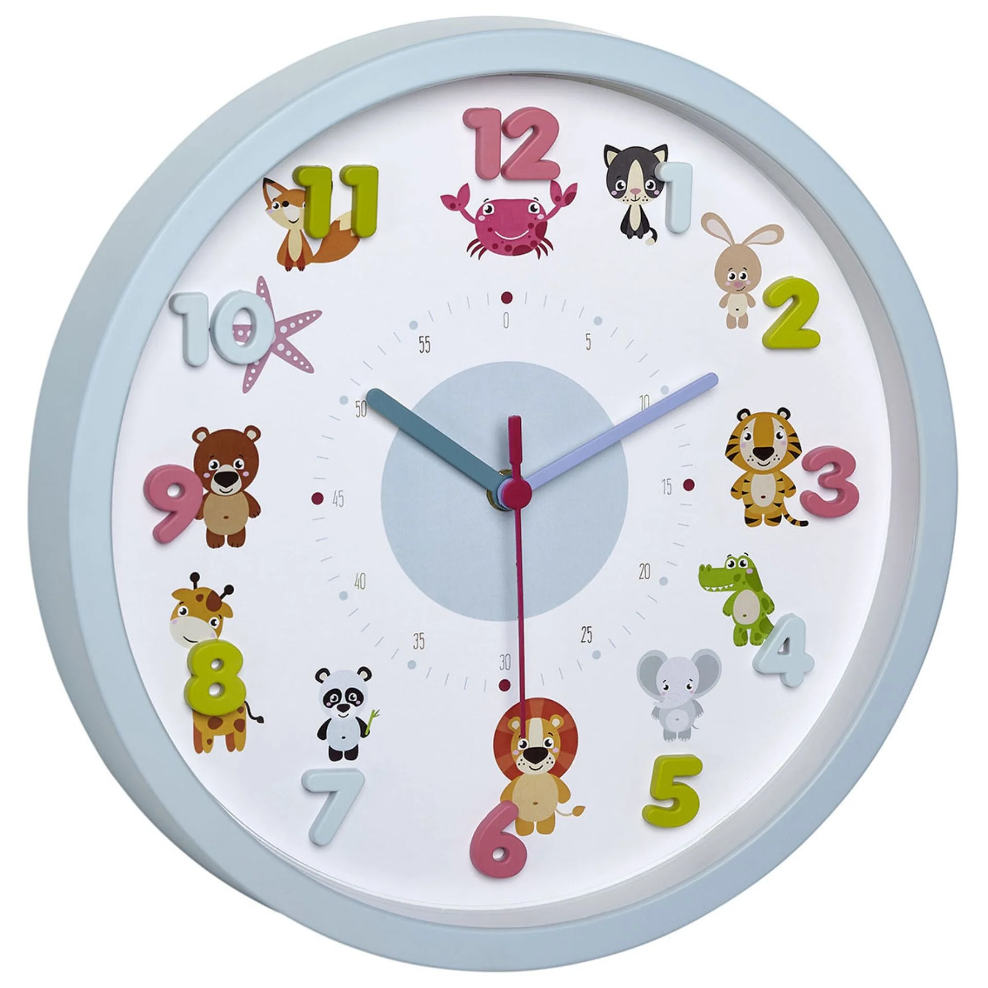 TFA Dostmann TFA 60 3051 14 Little Animal Kinder Wanduhr Uhren