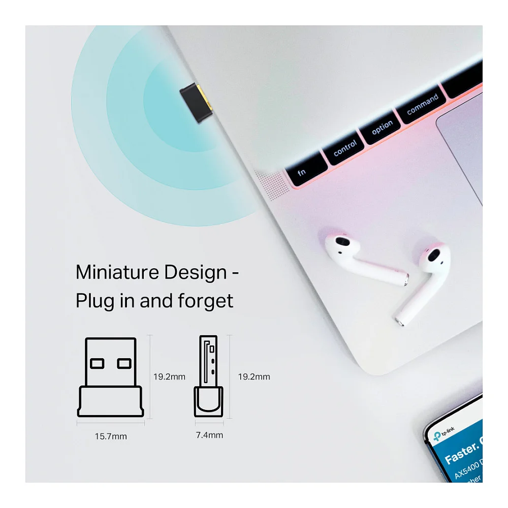 TP Link archer t2ub nano  usb  wlan Netzwerk-Adapter / Netzwerk-Karten