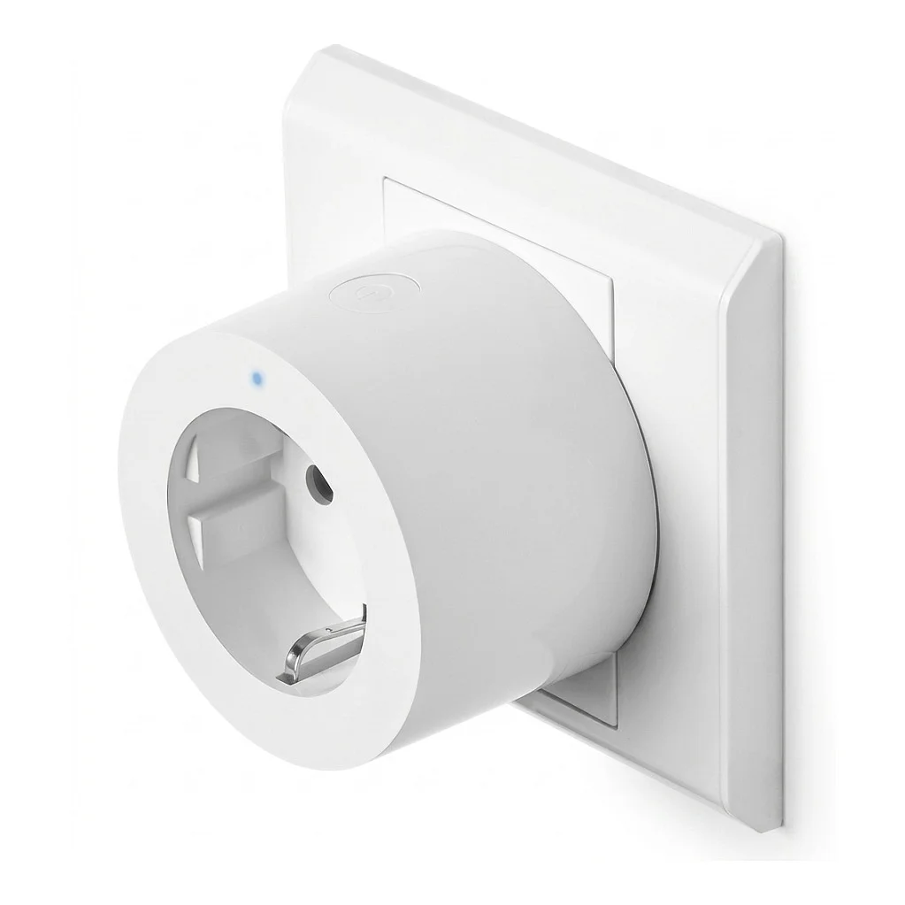 Aqara Smart Plug Typ F Zigbee   WLAN Steckdose   Sprachsteuerung   Kompatibel mit Alexa   Google Steckdosen