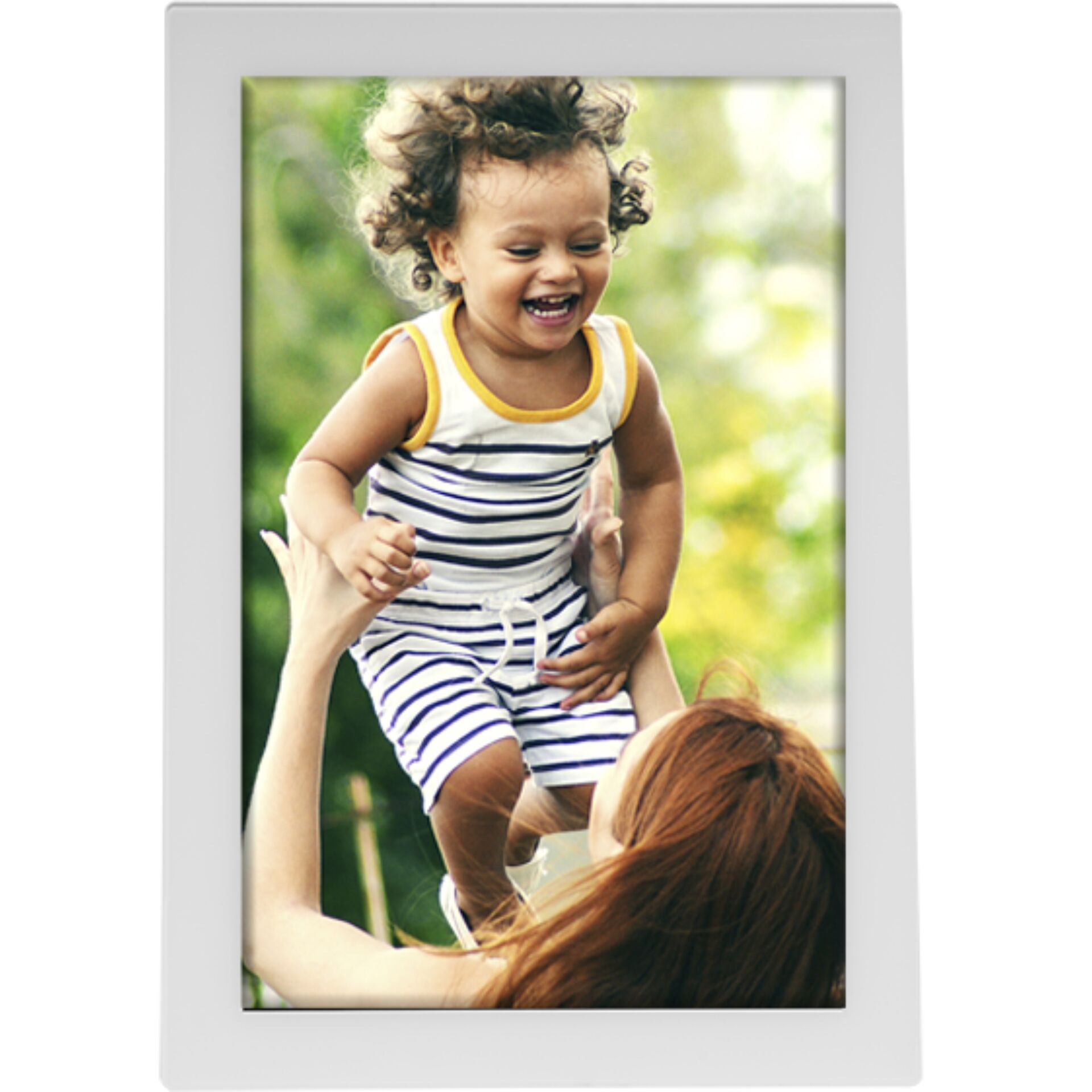 Denver Frameo PFF 1037 weiss 25 4cm  10 1   16GB Video & Audio