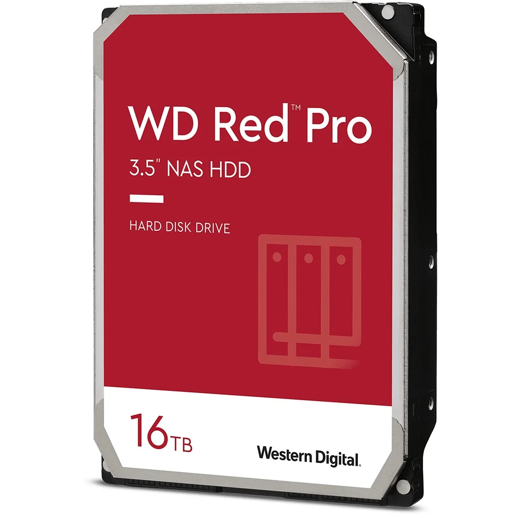 Western Digital 16TB WD161KFGX WD Red Pro NAS 7200 RPM 512MB Speichermedien