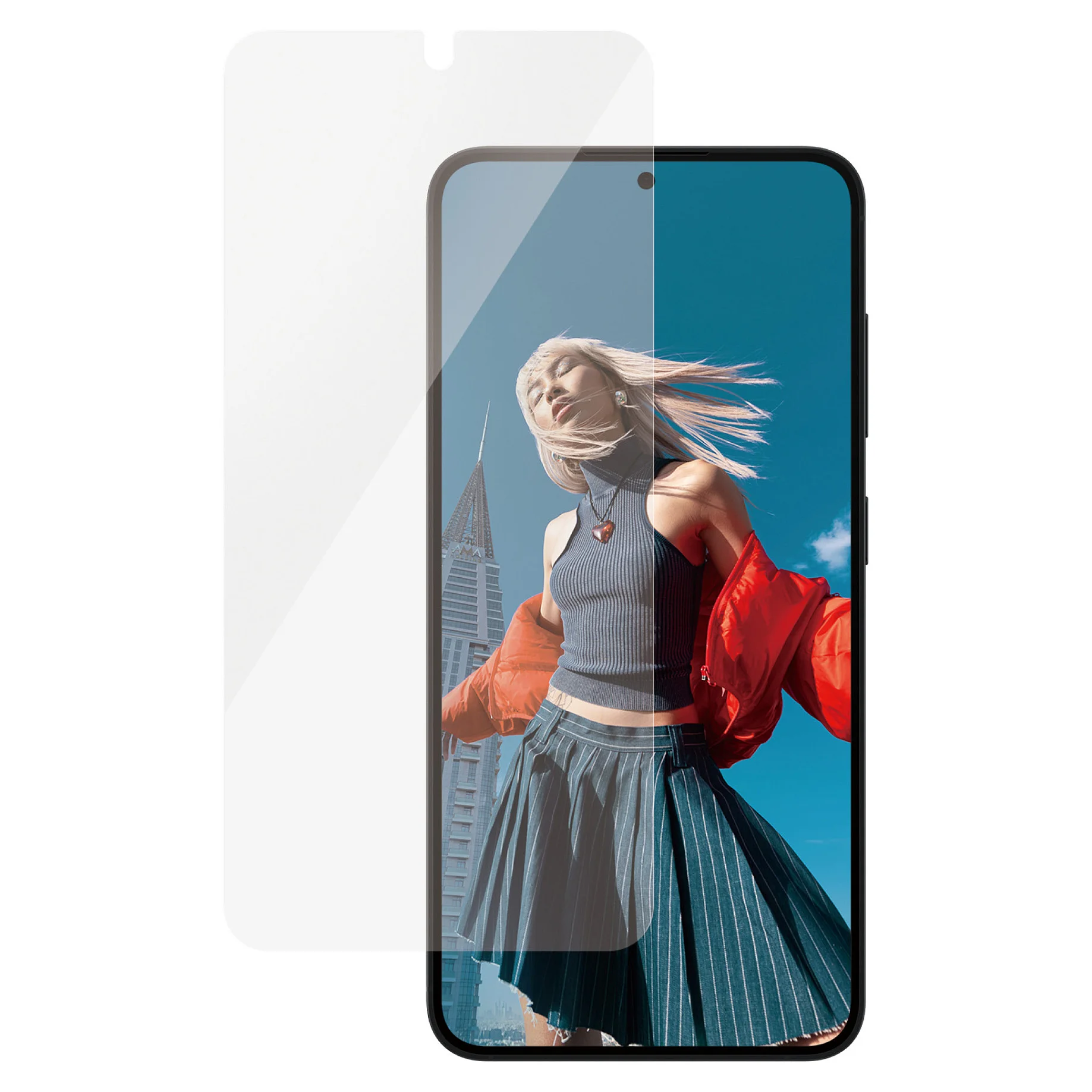 PanzerGlass   Ceramic Displayschutz Samsung Galaxy S25   S24   Ultra Wide Fit m  EasyAligner Notebook & Tablet Zubehoer