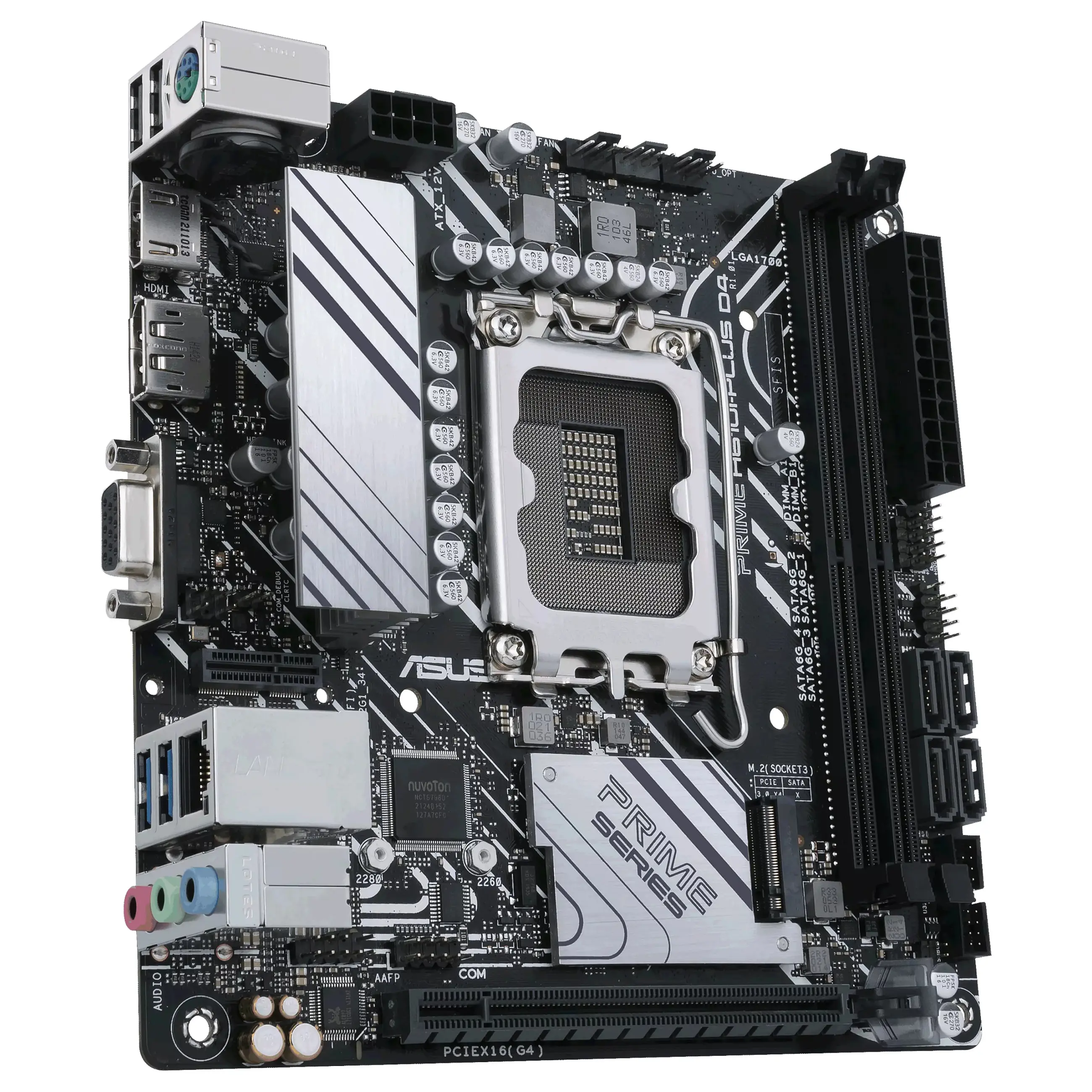 ASUS PRIME H610I PLUS D4 CSM Intel H610 LGA 1700 mini ITX PC-Zubehoer