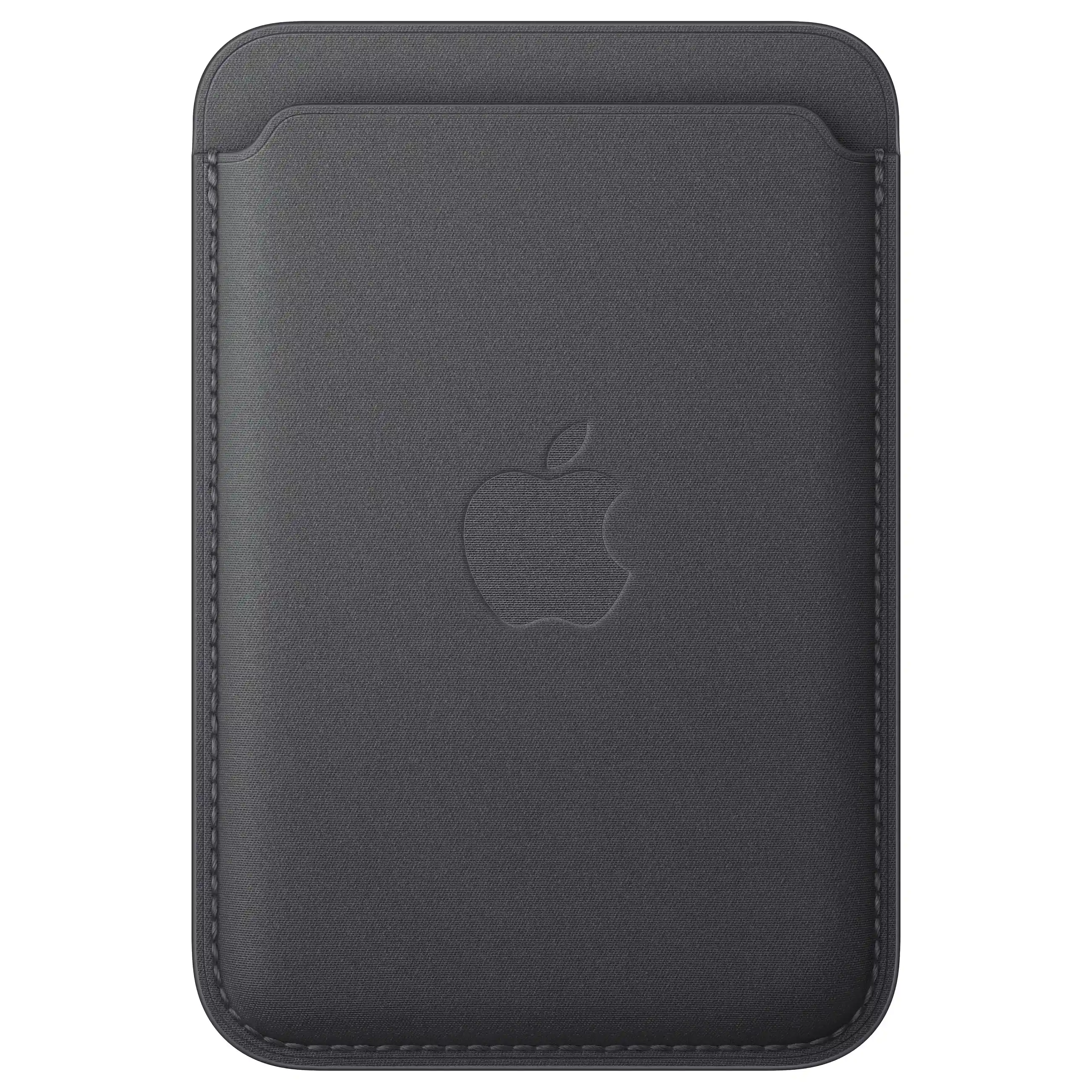 Apple iPhone Feingewebe Wallet mit MagSafe  schwarz  Notebook & Tablet Zubehoer