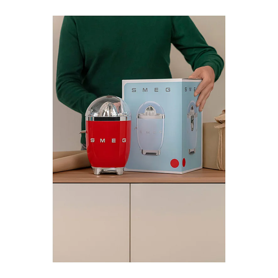 SMEG cjf11rdeu zitruspresse rot Kuechenkleingeraete
