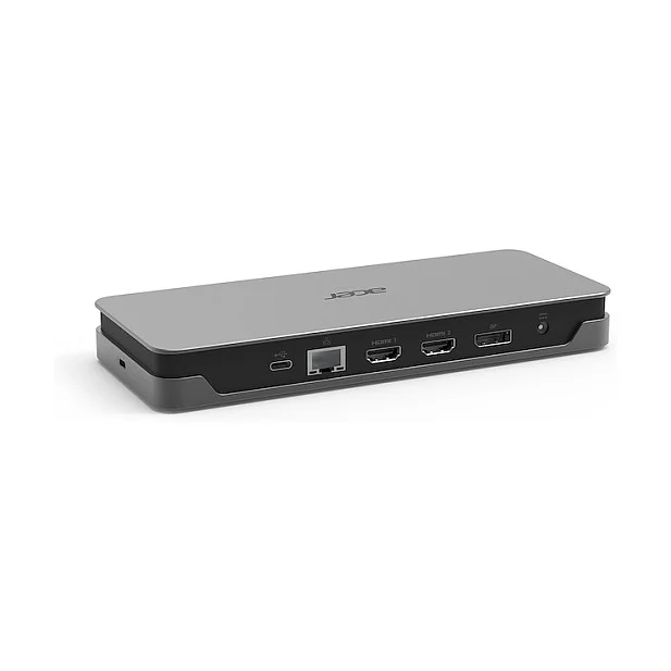 Acer GP DCK11 01Q laptop dockingstation   portreplikator Kabelgebunden USB 3 2 Gen 2  3 1 Gen 2  Type C Schwarz Notebook & Tablet Zubehoer