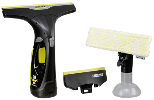Kaercher Fenstersauger WV2 Premium black yellow Kuechenkleingeraete
