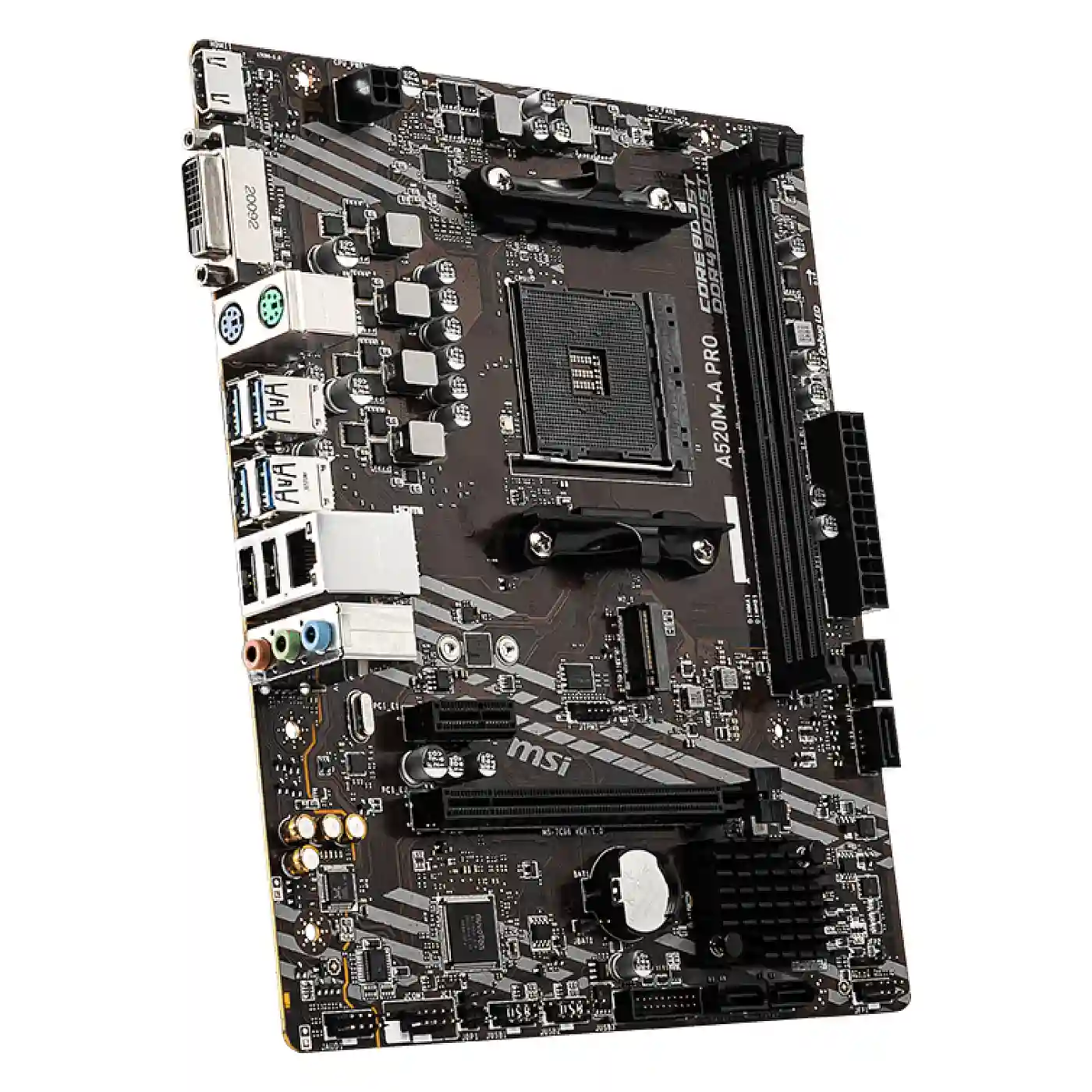 MSI A520M A PRO Motherboard AMD A520 Sockel AM4 micro ATX PC-Zubehoer