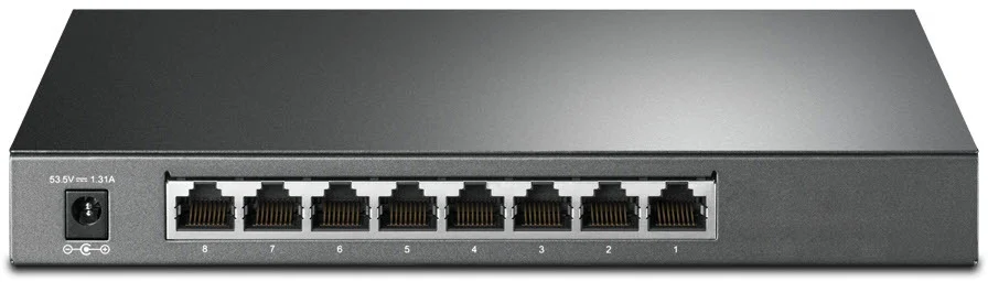 TP Link Omada TL SG2008P Managed L2 L2  Gigabit Ethernet  10 100 1000  Power over Ethernet  PoE  Schwarz Switches