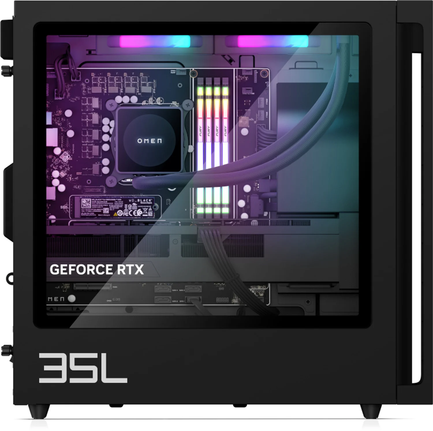 HP 35L Gaming Desktop GT16 0192ng schwarz  ohne Betriebssystem  PC-Zubehoer