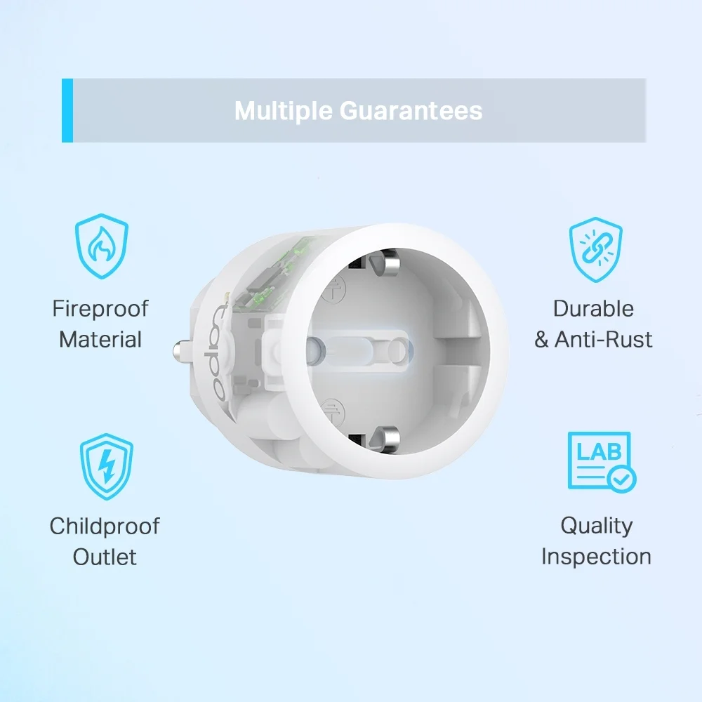 TP Link Tapo Smarte WLAN Steckdose mit Verbrauchsanzeige Steckdosen