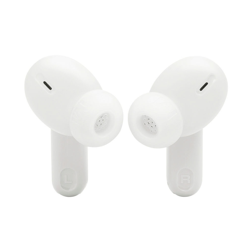 JBL True Wireless Noise Canceling Earbuds Tune Beam 2  Weiss Kopfhoerer