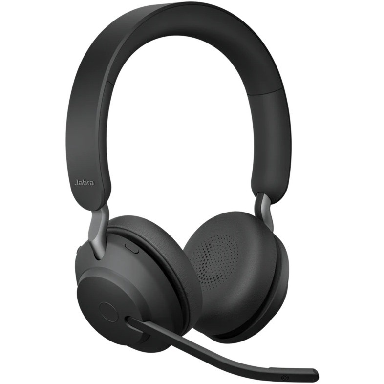 Jabra Evolve2 65 Kopfhoerer Kabellos Kopfband Buero Callcenter USB Typ C Bluetooth Schwarz Over-Ear