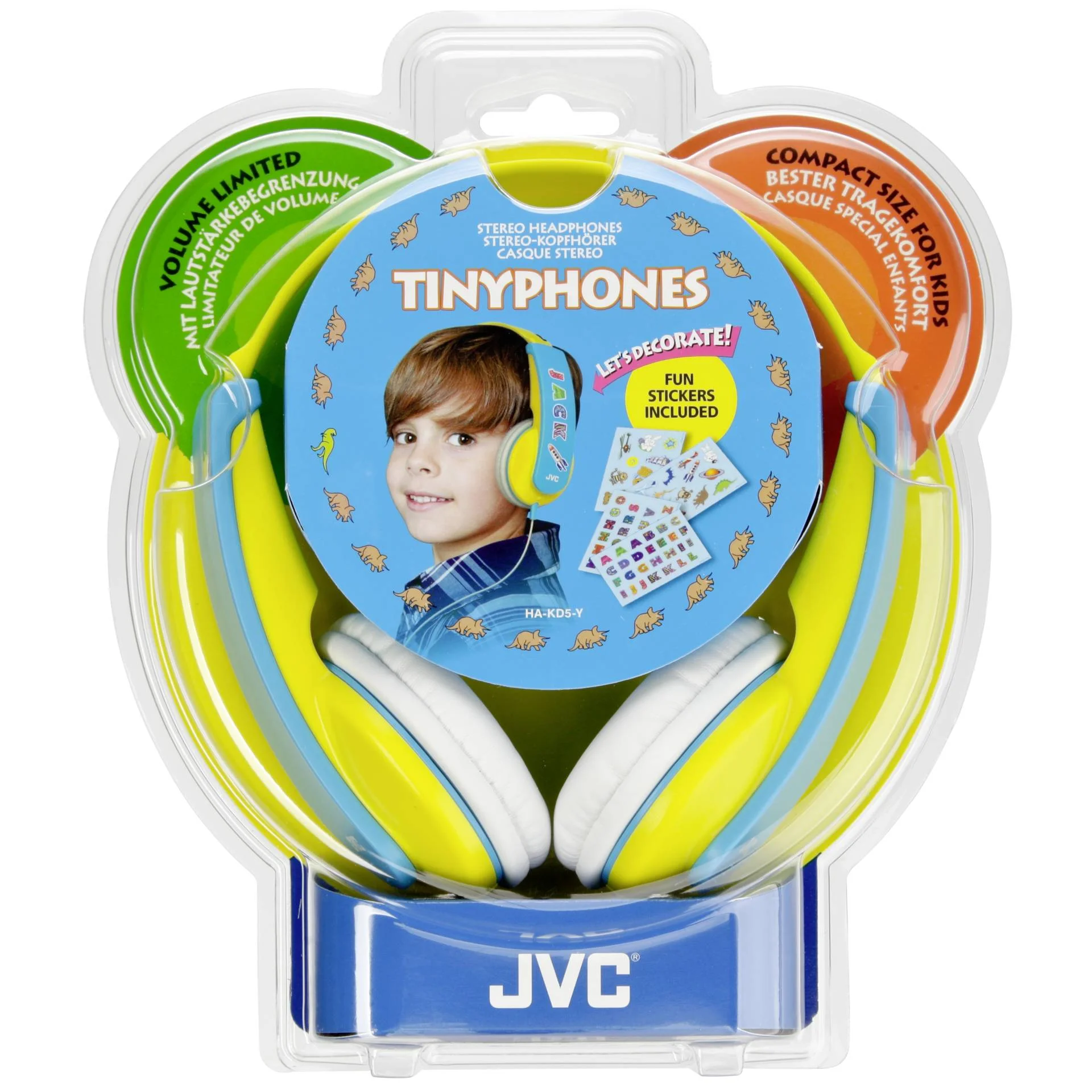 JVC HA KD5 Y Kopfhoerer Kabelgebunden Kopfband Musik Gelb Over-Ear