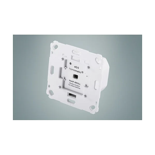 eQ 3 Homematic IP Rollladenaktor fuer Markenschalter  BROLL 2  Rollladensteuerung
