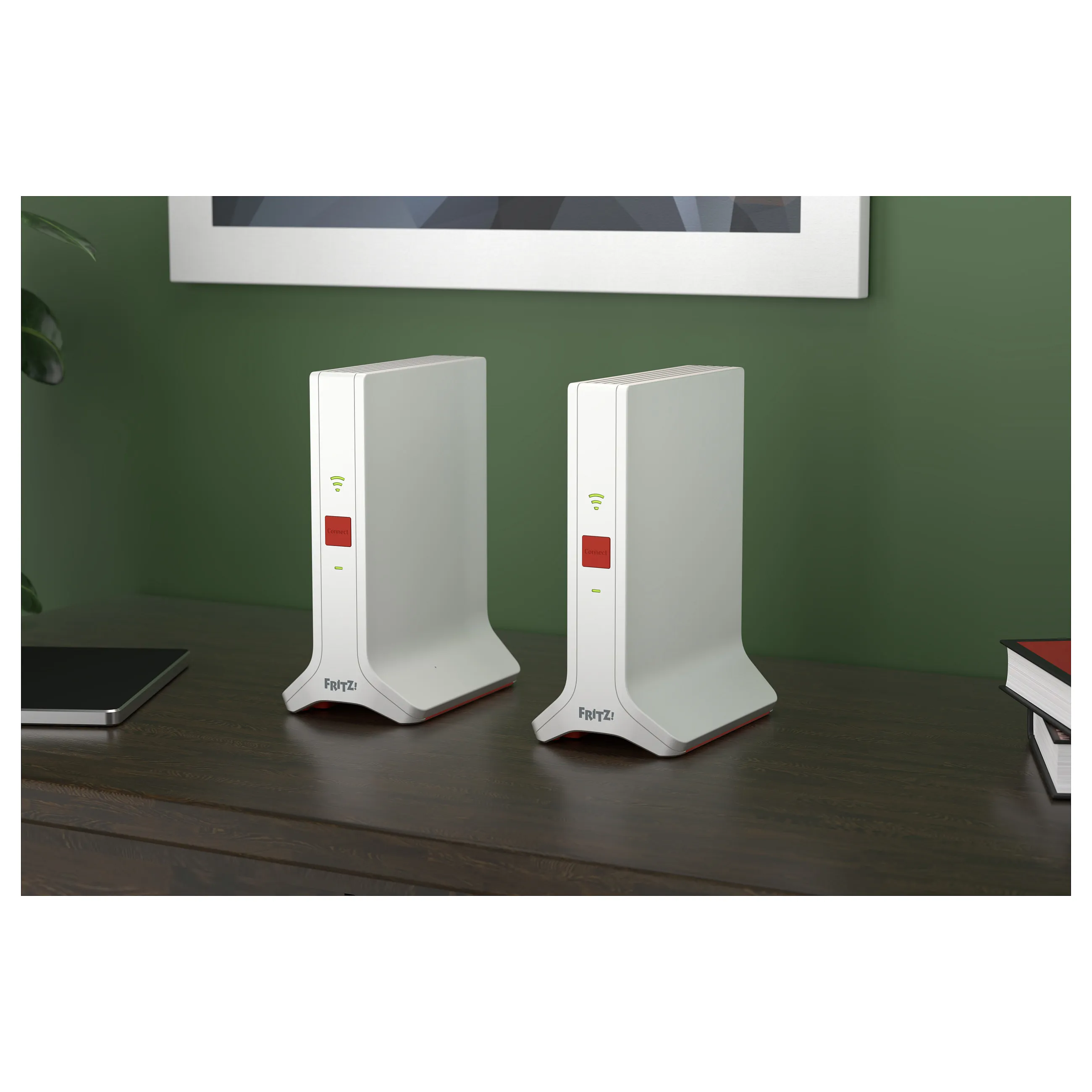 Mesh Set 4200 Dual Band  2 4 GHz 5 GHz  Wi Fi 6E  802 11ax  Rot  Weiss 2x2 4x4 Netzwerk