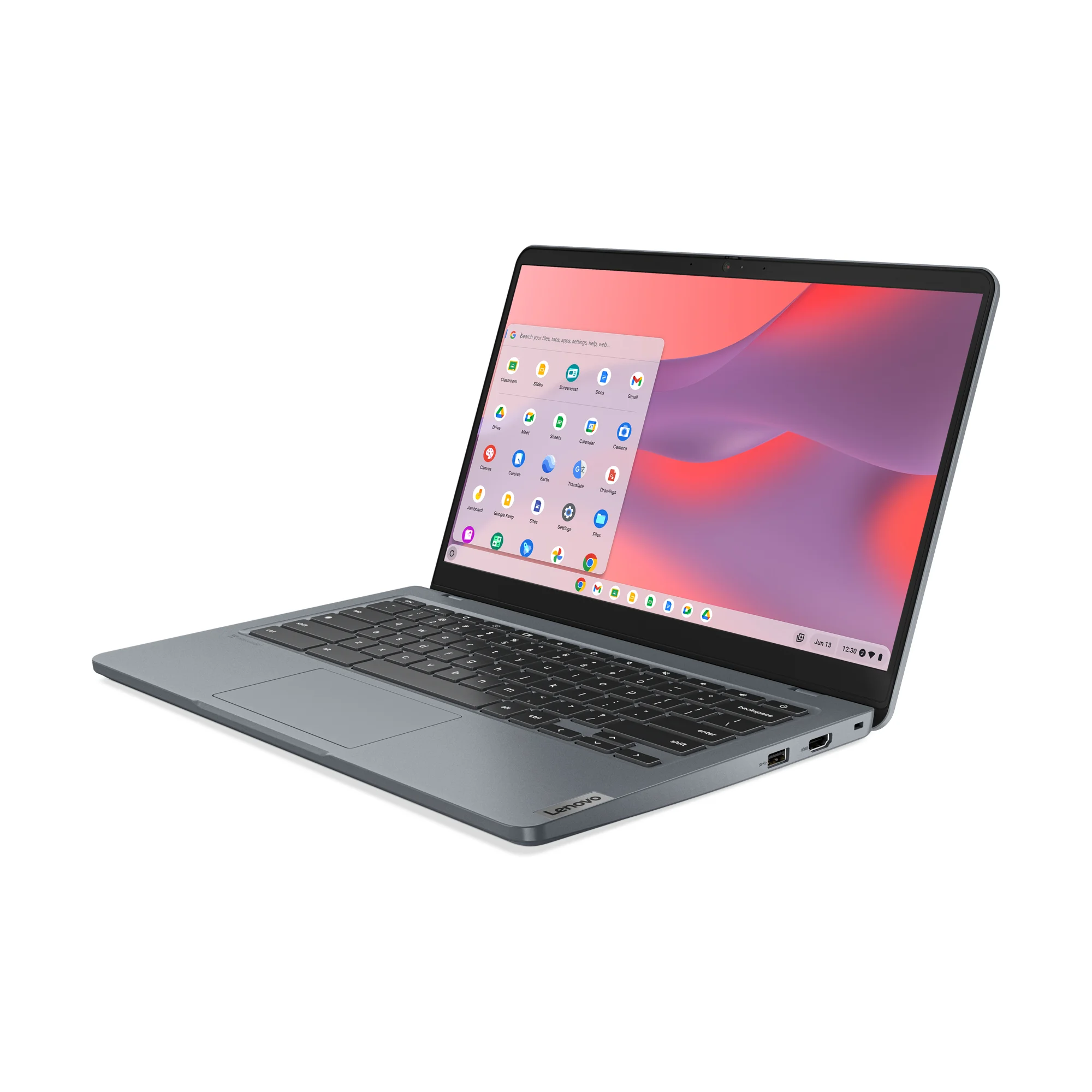 Lenovo 14e Chromebook Gen 3 Intel Core i3 N series i3 N305 35 6 cm  14   Full HD 8 GB LPDDR5 SDRAM 128 GB eMMC Wi Fi 6E  802 11ax  ChromeOS Deutsch Grau Notebooks & E-Book Reader