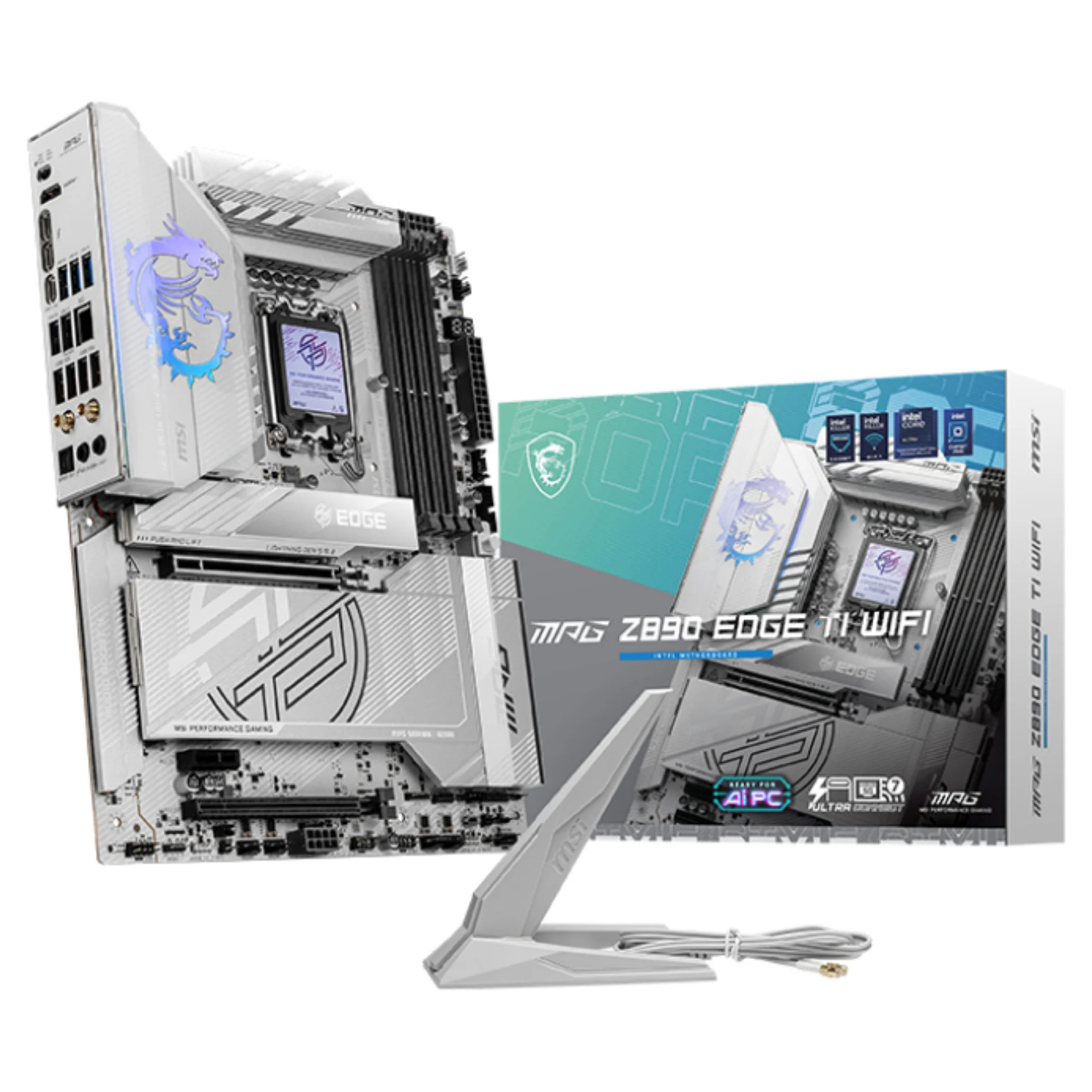MSI MPG Z890 EDGE TI WIFI Motherboard Intel Z890 LGA 1851  Socket V1  ATX PC-Zubehoer