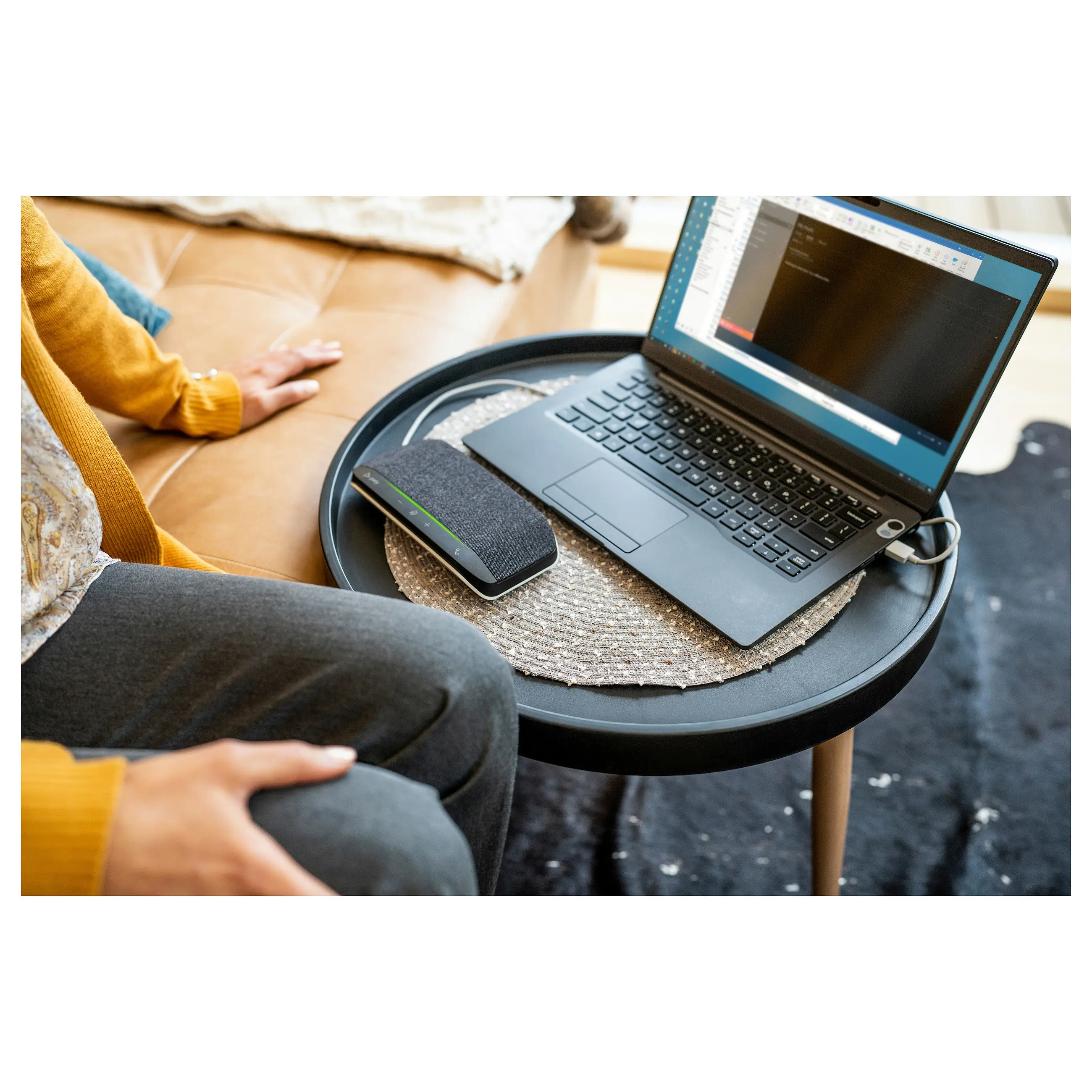 HP Poly Sync 10 Freisprecheinrichtung  fuer Microsoft Teams zertifiziert PC-Zubehoer