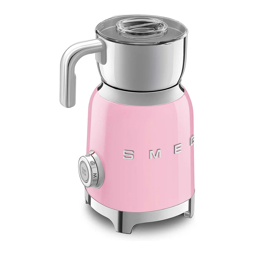 SMEG milchaufschaeumer 50 s style pink Kuechenkleingeraete