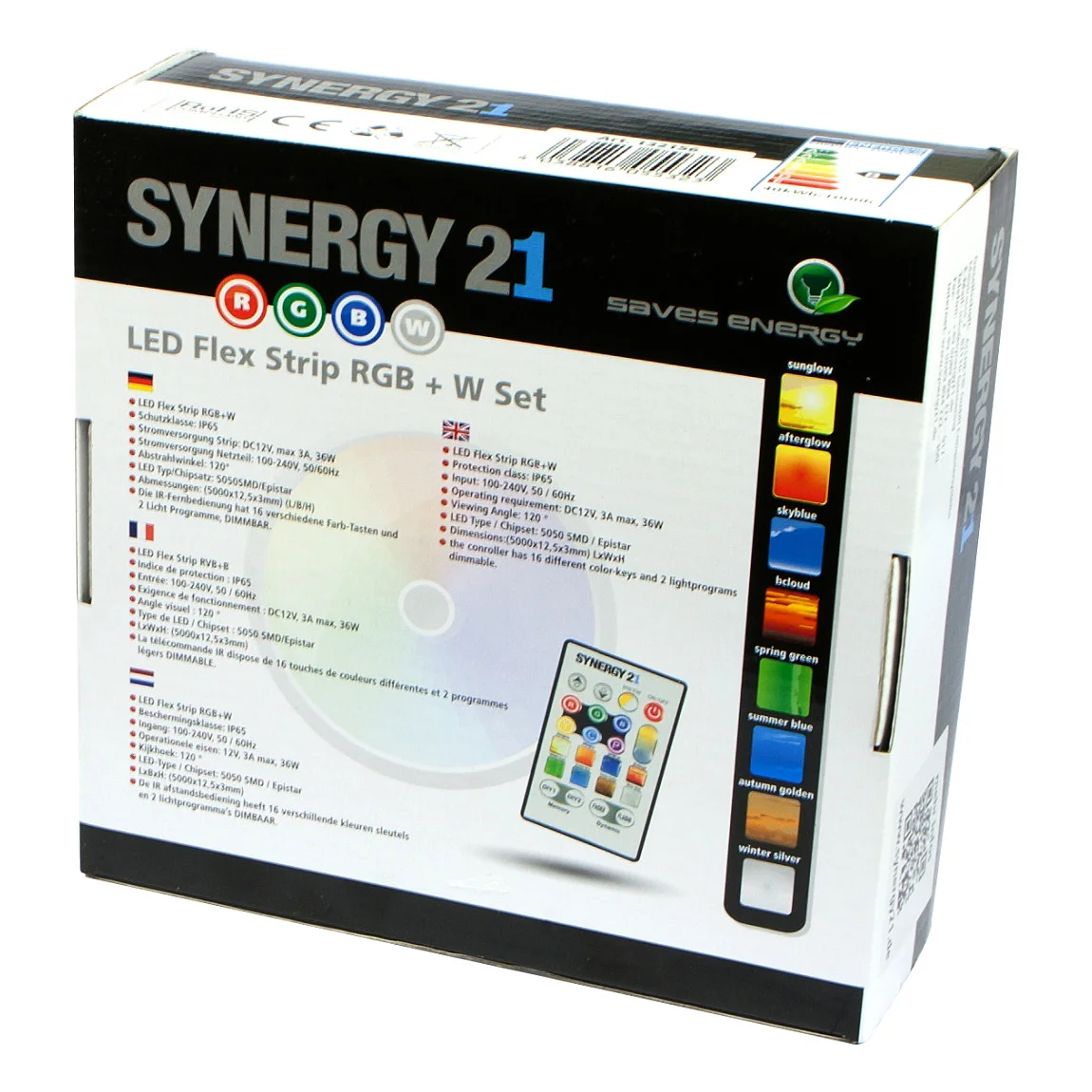 Synergy21 Synergy 21 LED Flex Strip 5050   30 RGB W DC12V KOMPLETT Set V2 Lightstrips