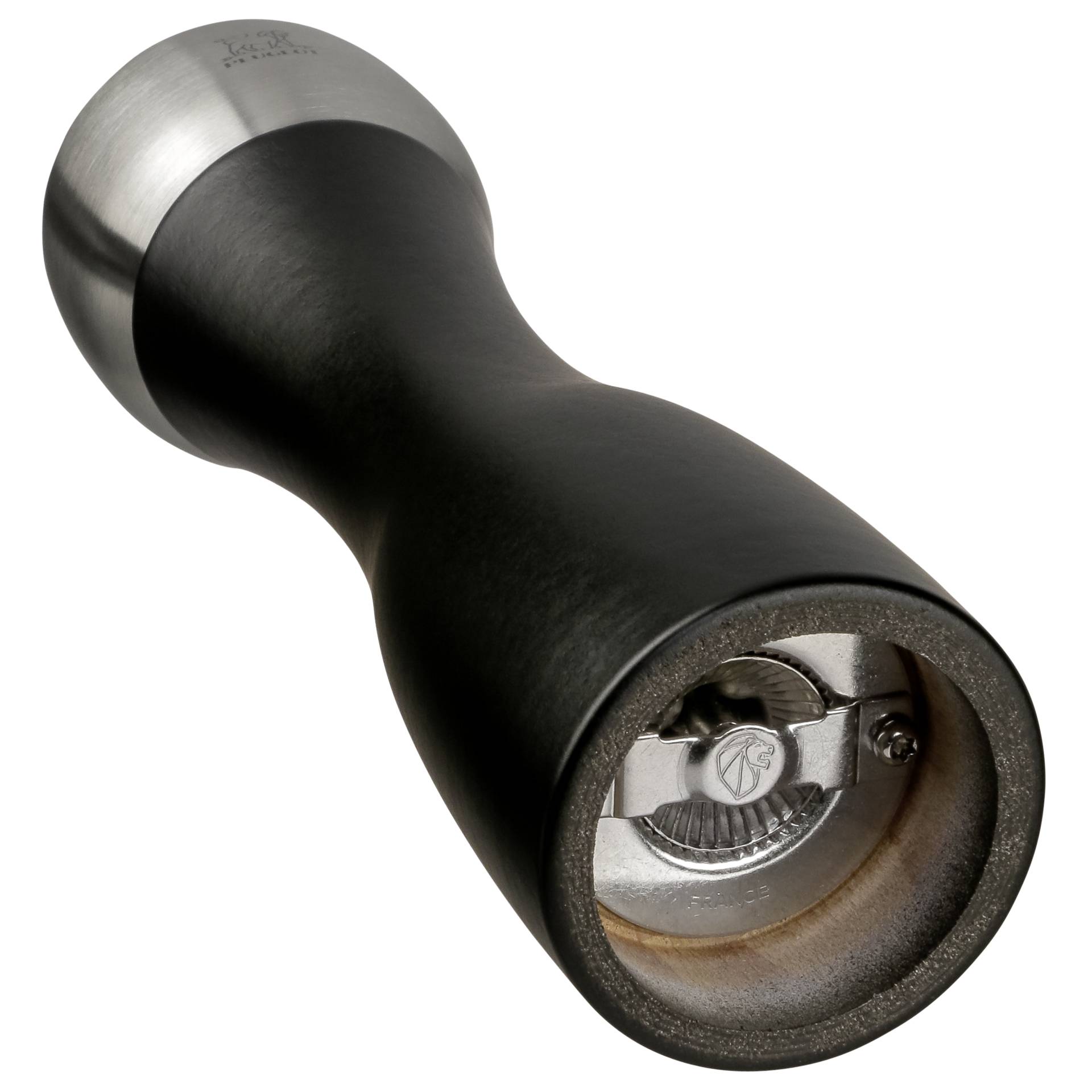 Peugeot FIDJI Salzmuehle Buchenholz matt schwarz 20 cm Mixer & Zerkleinerer