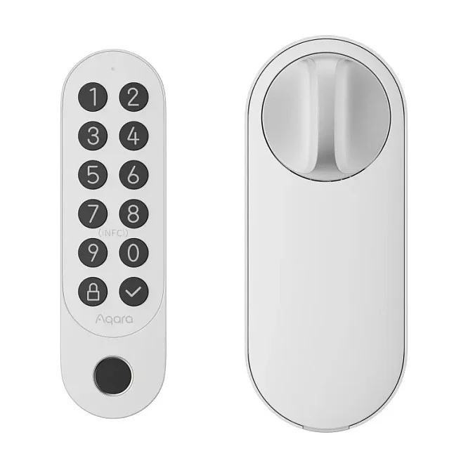 Aqara Smart Lock U200 KIT Weiss  Matter over Thread  Tuerklingeln & Tuerschloesser