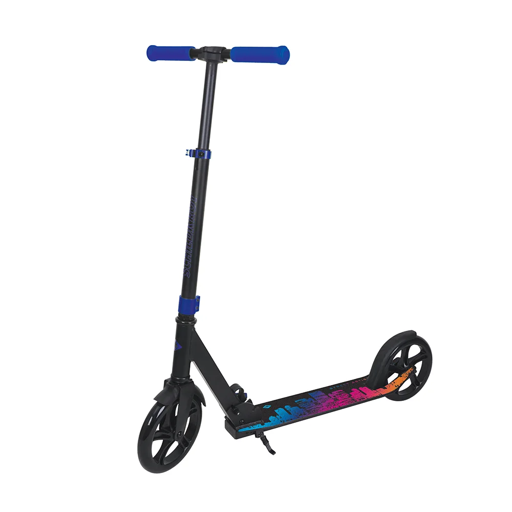 Schildkroet City Scooter Street Artist 2 0  Blue 200mm Roller & Skateboards