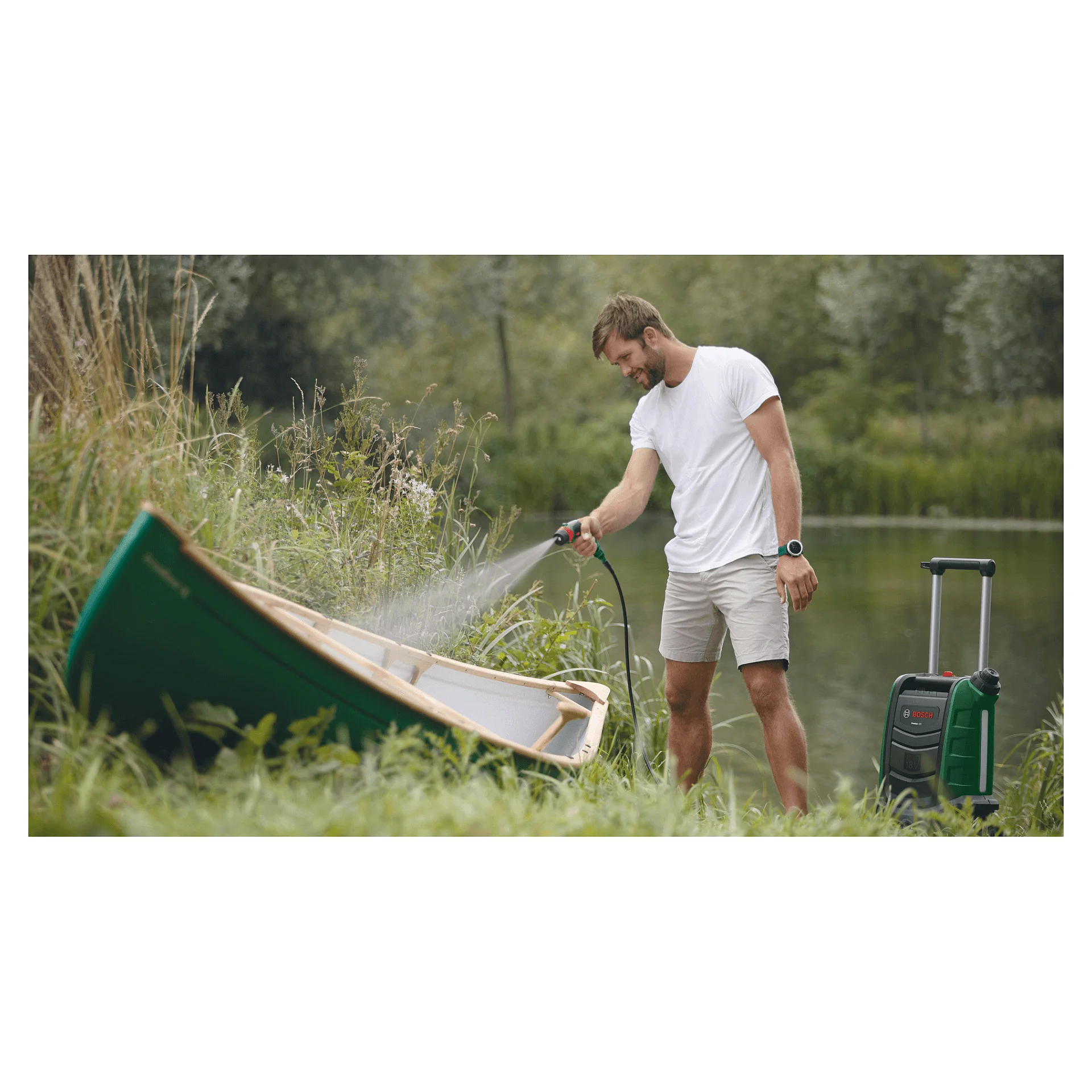 Bosch Fontus 18V Hochdruckreiniger Senkrecht Akku Staubsauger & Reiniger