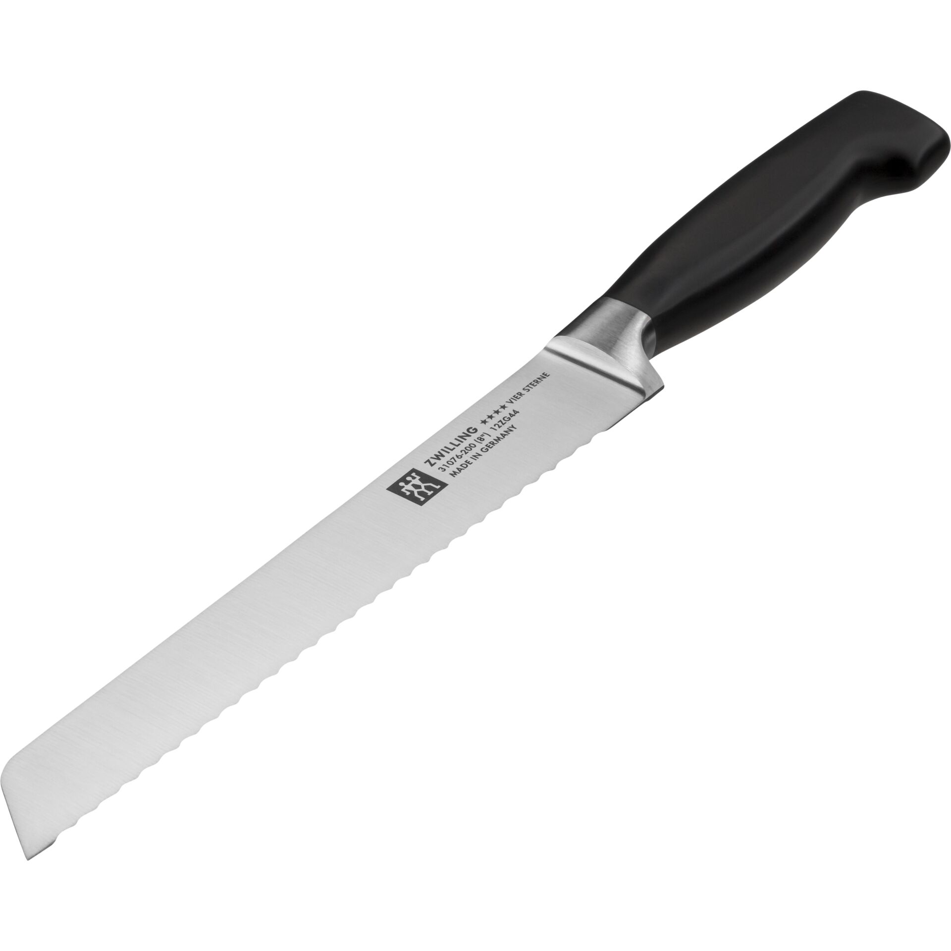 ZWILLING Vier Sterne Messerblock 7 tlg  schwarz Besteck & Aufbewahrung