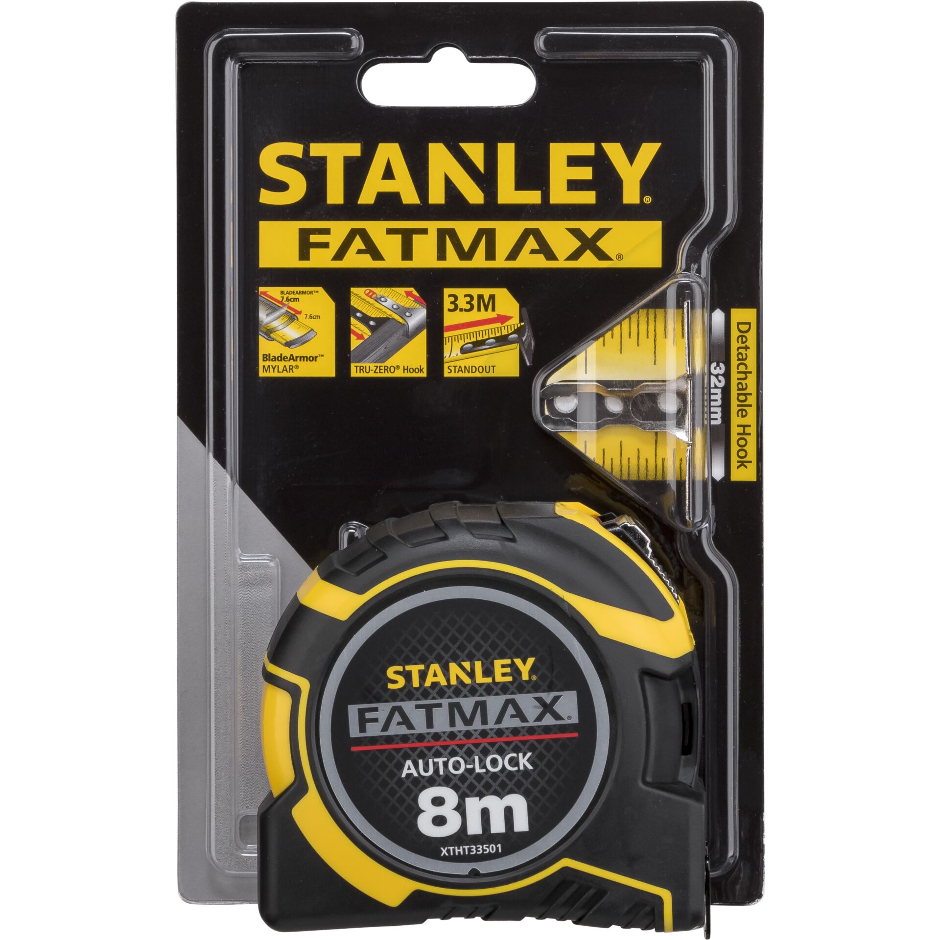 Stanley Bandmass FatMax Pro Autolock 8m32mm Messwerkzeuge