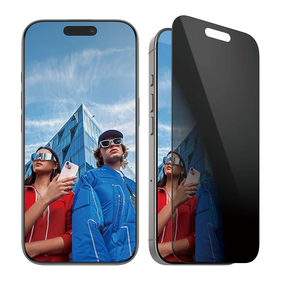 PanzerGlass   Privacy Displayschutz iPhone 16 Pro   Ultra Wide Fit m  EasyAligner Notebook & Tablet Zubehör