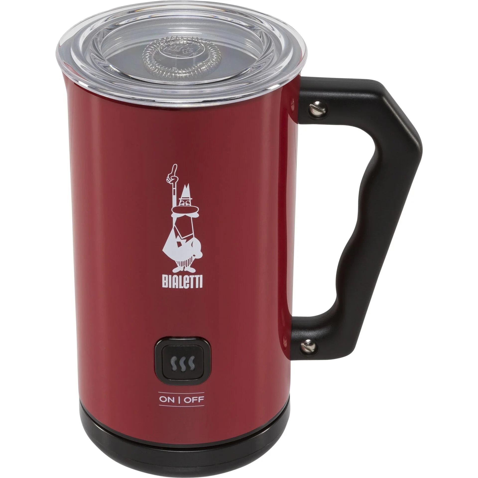Bialetti MKF02 rosso Milchaufschaeumer Zubehoer Kaffeemaschinen