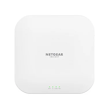 NETGEAR Insight Cloud Managed WiFi 6 AX3600 Dual Band Access Point  WAX620  3600 Mbit s Weiss Power over Ethernet  PoE  Access Points