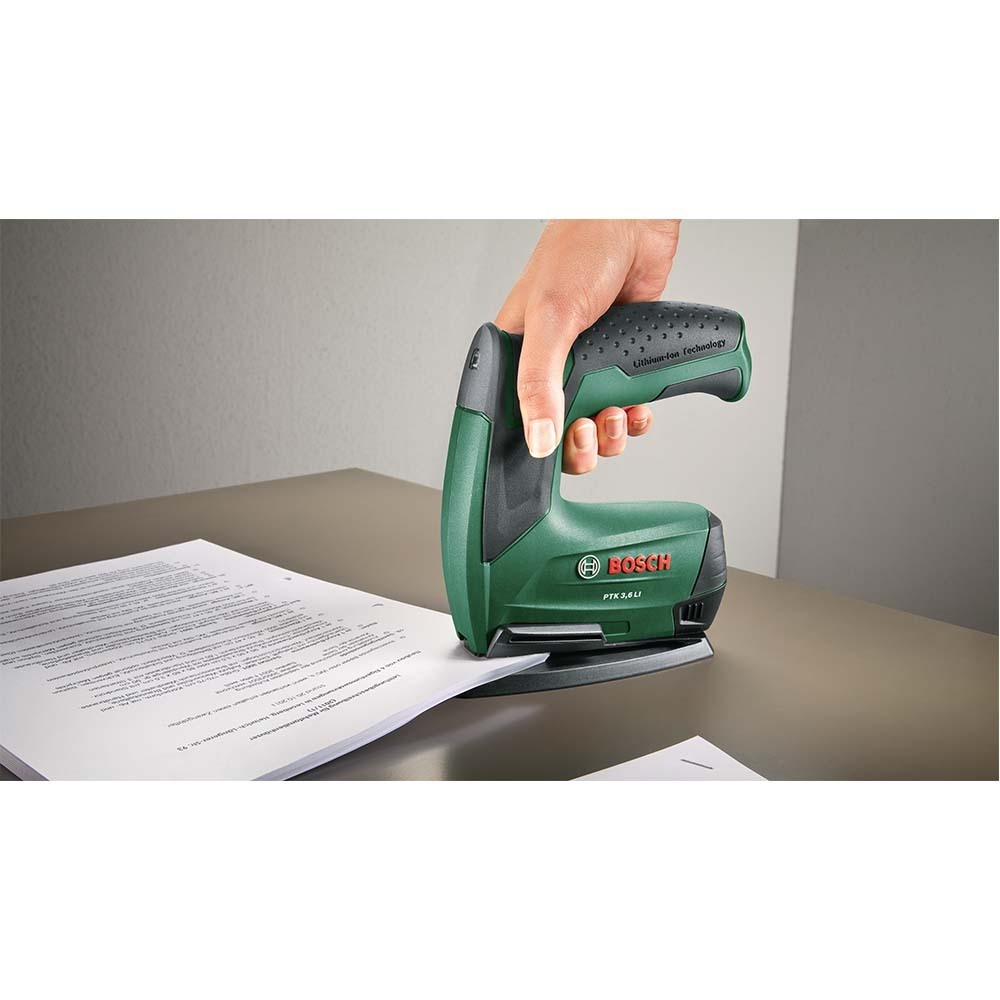 Bosch Akku Tacker PTK 3 6 LI Office Set Werkzeugsets