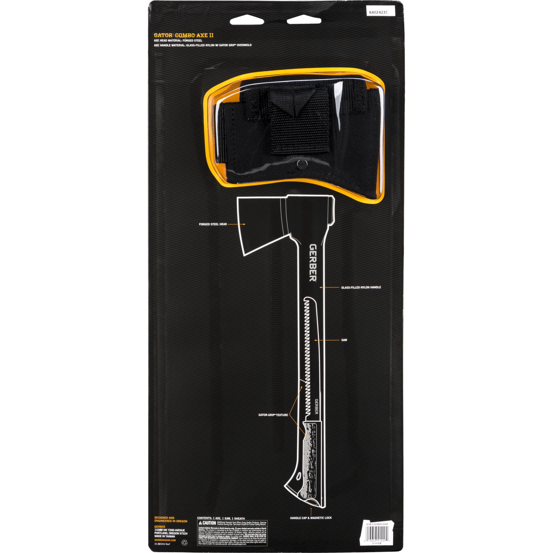 Gerber Gator Combo II Axt mit Saege Aexte & Gartensaegen